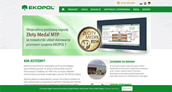 Desktop Screenshot of ekopol.com.pl