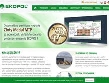 Tablet Screenshot of ekopol.com.pl